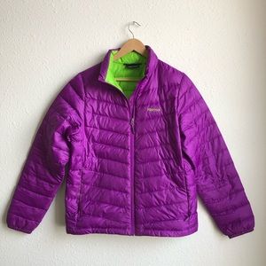 Marmot Melia 700 Down Fill Purple Packable Jacket